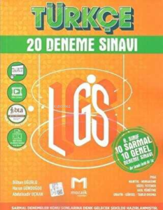 8. Sınıf LGS Türkçe 20 Deneme