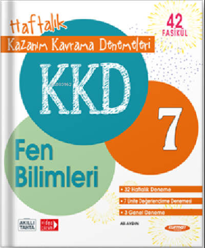 7.Sınıf Fen Bilimleri KKD Haftalık Kazanım Kavrama Denemeleri