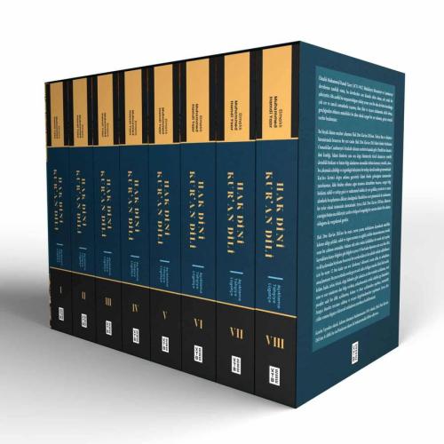 Hak Dini Kur’an Dili (8 Cilt Takım Kutulu)