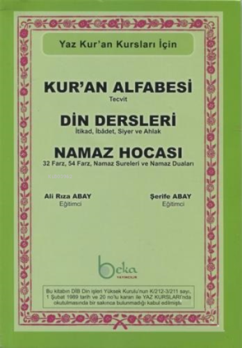 Kur'an Alfabesi Tecvitli, Din Dersleri, Namaz Hocası (Yeşil Elifba) - 
