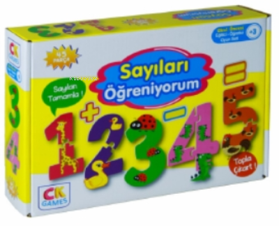 Sayıları Öğreniyorum Okul Öcesi Oyun Seti 3+yaş;Sayıları Öğreniyorum Okul Öcesi Oyun Seti 3+yaş