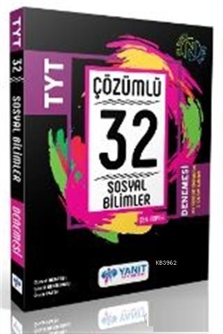 Yanıt Yayınları TYT Sosyal Bilimler Çözümlü 32 Deneme Yanıt